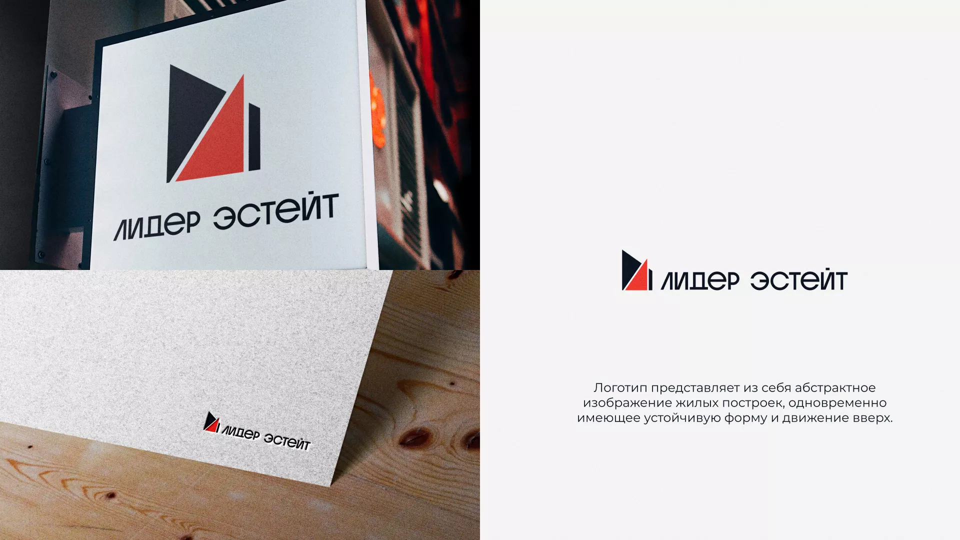 Сделали логотип для агентства недвижимости «Лидер Эстейт» в Завитинске